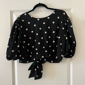 H&M Divided Polka Dot Blouse